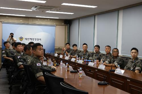250905 공군제20전투비행단, 태안해양경찰서 견학 3