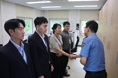 260727 제35대 태안해양경찰서장 총경 하태영 취임 및 현장점검 5