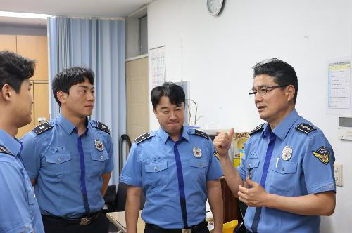 260727 제35대 태안해양경찰서장 총경 하태영 취임 및 현장점검 4