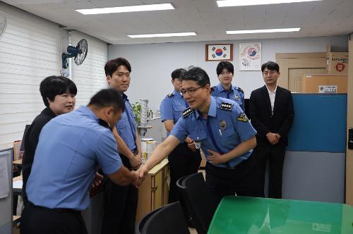 260727 제35대 태안해양경찰서장 총경 하태영 취임 및 현장점검 9