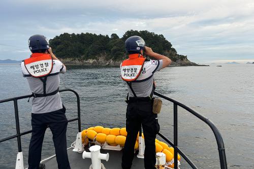 (240911)통영해경, 통영 욕지도 인근 해상추락자 수색 사진1