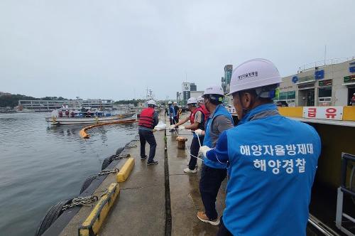 (3월 8일) 울진해경, 해양자율방제대 해양오염사고 대응 교육 사진1