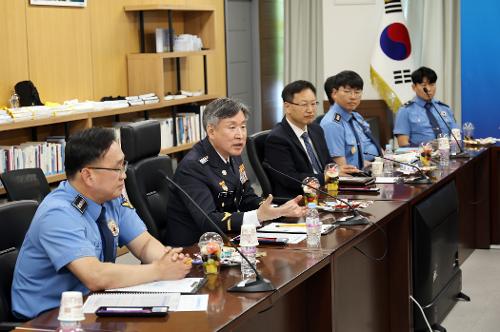 (5월 14일) 김종욱 해양경찰청장, ‘인명구조 역량강화’를 위한 현장점검 나서 사진1