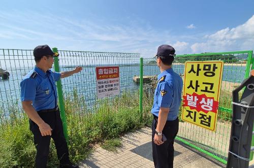 (9월 1일) 울진해경, 해수욕장 폐장 후 주말 안전관리에 총력!! 사진2