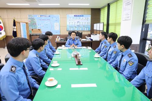 (10월 22일) 울진해경, 제250기 교육생 현장실습 실시 사진2