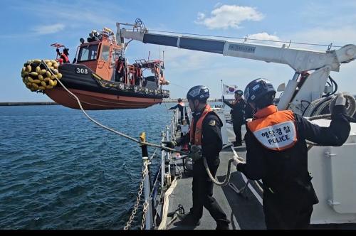 (5.1.) 2025년 상반기 해상종합훈련 실시 사진1