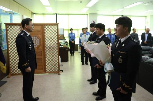 (4.1.) 울진해경, 2026년 4월 경찰관 승진임용식 실시 2